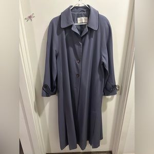 Women’s long rain coat
